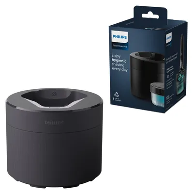 Productafbeelding van Philips QCP10/01, Reinigingsstation, Zwart, Geschikt voor: Philips S5880/10, S5880/20, S5880/50, S5881/10, S5882/50, S5882/66, S5883/10, S5884/35, S5884/38, ...