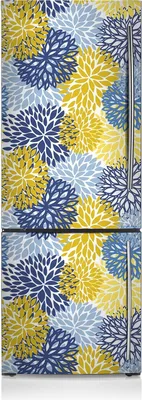 Produktbild von Magnete Küche Kühlschrank Kühlschrankmagnete 60x190 cm - Chrysantheme-Blume.