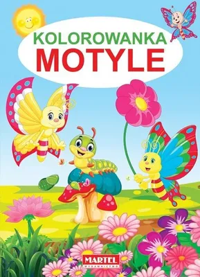 Immagine prodotto di Kolorowanka Motyle z naklejkami dla dzieci