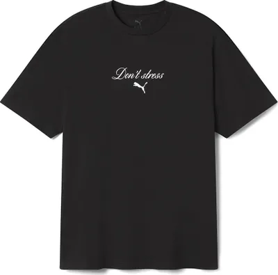 Immagine prodotto di Puma Message Graphic Maglietta a maniche corte Nero L Uomo,Donna Nero L