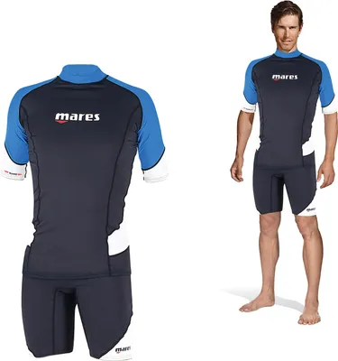 Obrázok produktu pre Mares Rash Guard Trilastic Short - Pánske, Veľkosť:XS