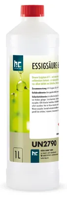 Produktbild von Höfer Chemie® Essigsäure 60% 1 L