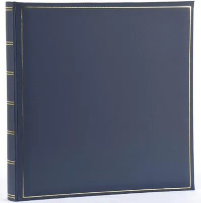 Immagine prodotto di Henzo Album fotografico CHAMPAGNE blu 35x35 cm 70 pagine bianche