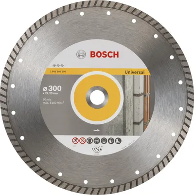 Produktbild von PRO Multi Material Turbo Diamanttrennscheibe, 300 x 22,23 x 10 mm