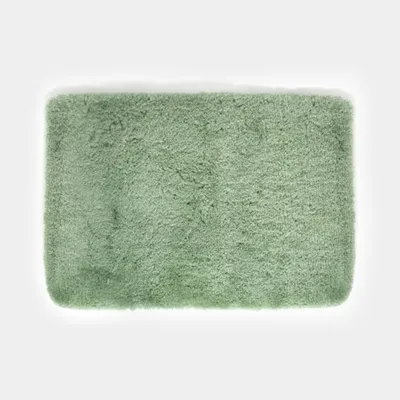 Zdjęcie produktu dla Spirella, dywanik do łazienki, model Bree, kolor: zielony, odcień: zielony, wymiary: 70 x 120 cm