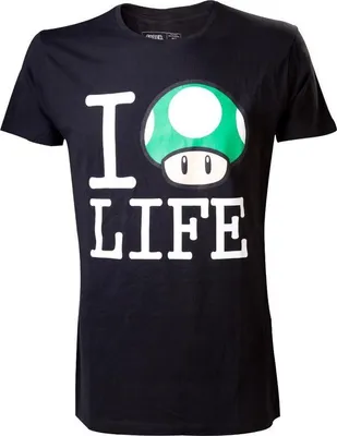 Produktbild von Nintendo - I Love Life T-Shirt : Men M