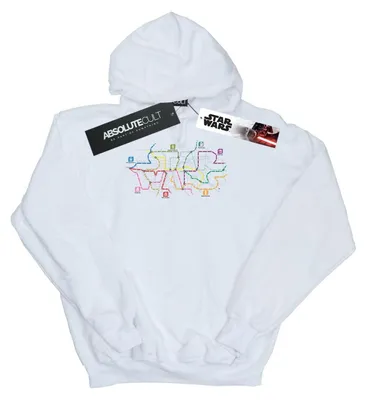 Immagine prodotto di Star Wars - Felpa con cappuccio da donna BI14169 (S) (Bianco)