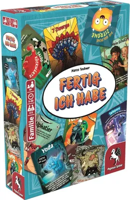 Immagine prodotto di Pegasus Spiele, Verlags-u.Medienvertriebsges.m FERTIG ICH HABE Altro