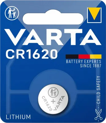 Produktbild von VARTA Knopfzellenbatterie Electronics CR1620 Lithium