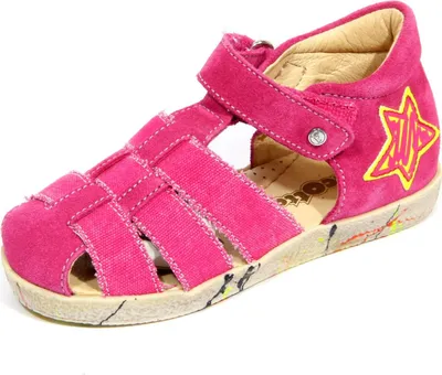 Zdjęcie produktu dla H3520 sandały bimba girl FALCOTTO dzieci zamsz/tekstylia fuxia