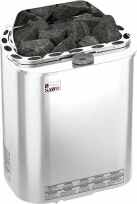 Obrázek produktu pro Sauna kamna Sawo Scandia Combi 9,0 kW | vyžaduje samostatný ovladač, ocel | SCAC-90NS-Z-C