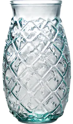 Produktbild von 6er Set Tumbler Trinkgläser Ananas Design Grün 70cl, 100x100x170 mm