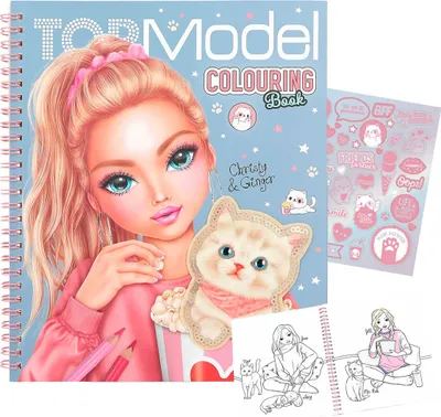 Immagine prodotto di Depesche - Libro da colorare TOPModel CUTIE STAR