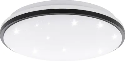 Imagen del producto de Lámpara de techo LED Eglo Marunella-S, color y blanco, diámetro 34 cm, con efecto cristal