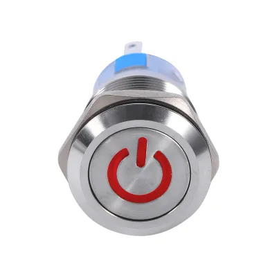 Zdjęcie produktu dla Przełącznik samoblokujący, przełącznik przycisku zatrzaskowego LED, przełącznik przycisku LED, przełącznik zasilania przycisku, przełącznik przycisku zatrzaskowego On Off
