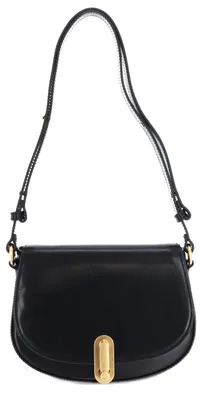 Produktbild von Ted Baker Leder Schultertasche Kkhayli Twist Lock Detail Shoulder Bag Black schwarz
