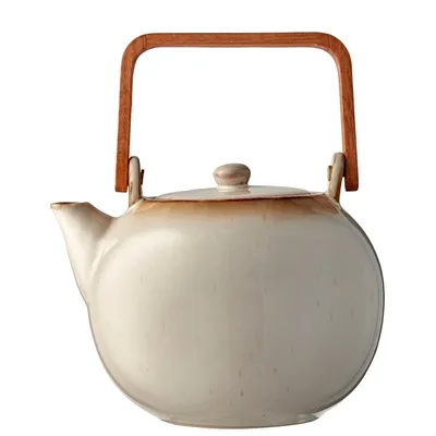 Produktbild von BITZ STONEWARE 1,2 l Steingut Teekanne / Teekrug mit Sieb / Infuser - Keramik