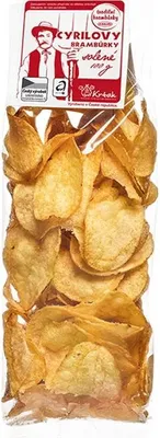 Obrázek produktu pro Cyrilovy Bramburky české solené bramborové lupínky 100 g
