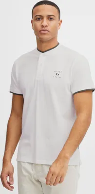 Produktbild von Blend 20715179 Polo Herren Poloshirt Polohemd Stehkragen mit Knopfleiste Hochwertiger Baumwoll-Pique Regular Fit