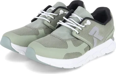 Obrázok produktu pre Rieker Women's Low Sneaker Green Textile Synthetic Veľkosť: 37