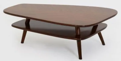 Produktbild von Casa Padrino Luxus Couchtisch Dunkelbraun 105 x 84 x H. 39 cm - Massivholz Wohnzimmertisch - Luxus Wohnzimmer Möbel