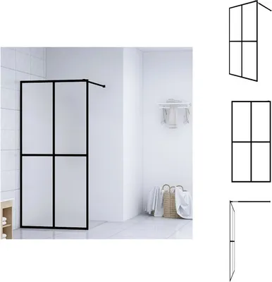 Obrázek produktu pro vidaXL Sprchová zástěna pro sprchový kout Matné bezpečnostní sklo 118x190 cm - Sprchové zástěny