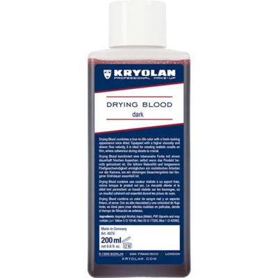 Produktbild von Kryolan Trockenblut dunkel 200 ml