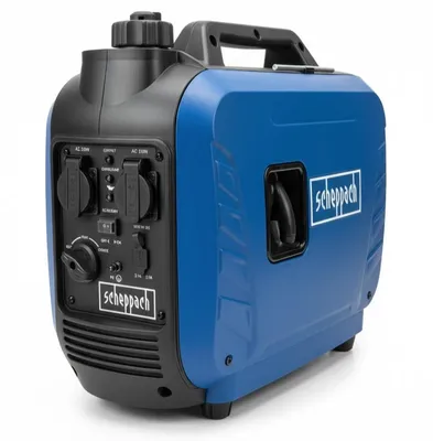 Produktbild von Scheppach Inverter Benzin Stromerzeuger SG2500i | 2000W Leistung | Steckdosen 2x 230V / 2x USB Typ A | 64,1dB Lautstärke | Generator