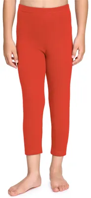 Produktbild von Merry Style Mädchen 3/4 Leggings aus Baumwolle MS10-226 (Orange,128)