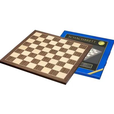 Image de Philos Échiquier Noyer Érable 50 mm Champ 45x45 cm classique