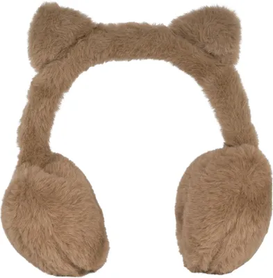 Produktbild von styleBREAKER Kinder Ohrenwärmer aus Plüsch mit Öhrchen, warme kuschlig weiche Winter Ohrenschützer, Earmuffs 04026067