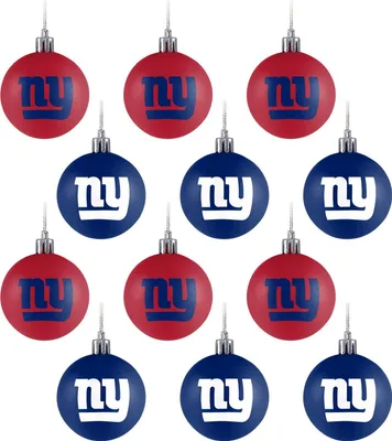 Produktbild von New York Giants 12er Set XMAS NFL Weihnachtskugeln