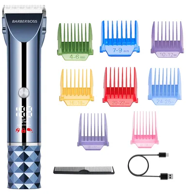 Zdjęcie produktu dla Maszynka do strzyżenia włosów BarberBoss, bezprzewodowa maszynka do pielęgnacji brody dla mężczyzn, różne modele