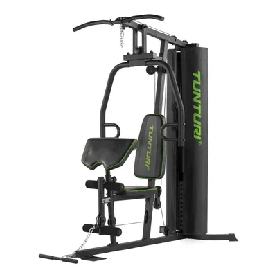 Produktbild von Tunturi Kraftstation HG20, MultiGym mit 12 Gewichten a 5 kg, Gewichtsblock 60 kg,