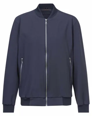 Produktbild von Greiff FLOW Herren Business Blouson Collegekragen Regular Marine XL