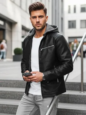 Productafbeelding van Herrenjas DSTREET TX4387, kleur: zwart, maat: M