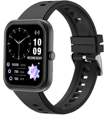 Immagine prodotto di Smartwatch con display AMOLED da 1,96 pollici, funzione di chiamata, colore nero.