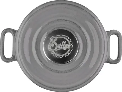 Produktbild von Sallys Gusseisen - Serviertopf - Ø 14 cm - Smokey Grey