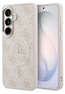 Zdjęcie produktu dla Etui Guess 4G Embossed Ring Magsafe Do   Samsung Galaxy S26 Różowy