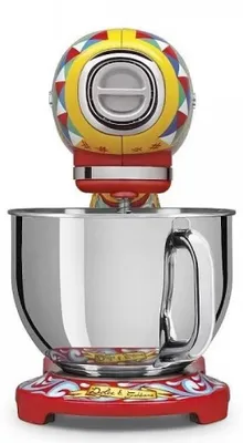 Produktbild von Smeg SMF03DGAU Special Color Edition KÃ1/4chenmaschine, Edelstahlgehäuse, 800 Watt, 4,8 l Behälter, 10 Geschwindigkeiten