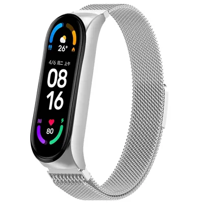 Immagine prodotto di Xiaomi Mi Band 6, Xiaomi Mi Band 5 Band: imoshion Magnetic Milanese Band con sistema a scatto
