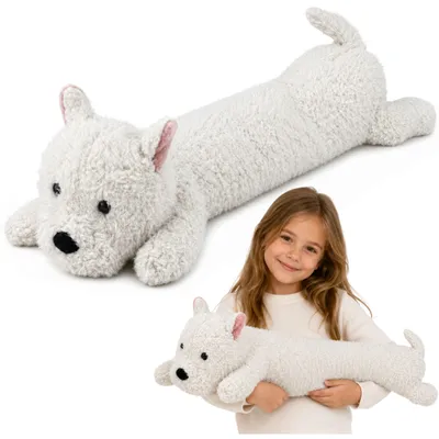 Produktbild von West Highland Plüschhund Kuscheltier Weiß 60 cm