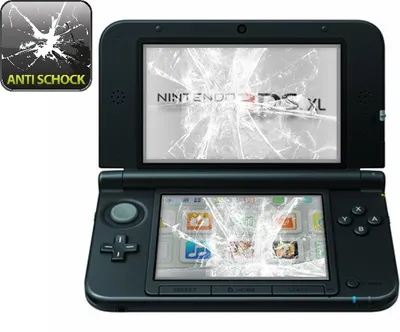 Zdjęcie produktu dla 6x folia pancerna na ekran Nintendo 3DS XL ANTI-SHOCK HD ULTRA CLEAR