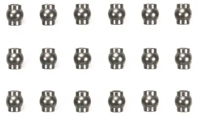 Produktbild von Tamiya 300054945 - CC-02 Stahlkugelhülsen 6mm (18) Längsl. - Neu