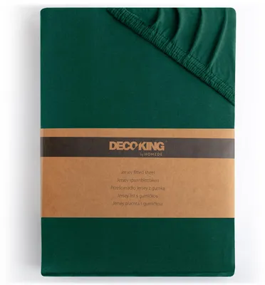 Produktbild von DecoKing Spannbettlaken 180x200 200x200 cm 100% gekämmte Baumwolle Amber