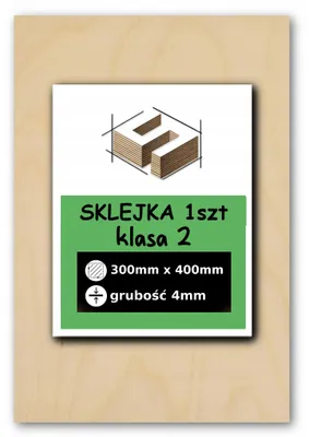 Imagen del producto de Tableros rectangulares de contrachapado de abedul sin tratar – corte y grabado láser, fresado CNC, modelismo, marquetería, pirograbado, pintura, decoupage y manualidades – calidad 2 – 30 × 40 cm (300 × 400 mm) – 4 mm – 10 unidades