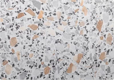 Produktbild von Steinmosaik – Bodenschutzmatte – Stuhlunterlage 100x100 cm – Rutschfest – Hartbodenmatte