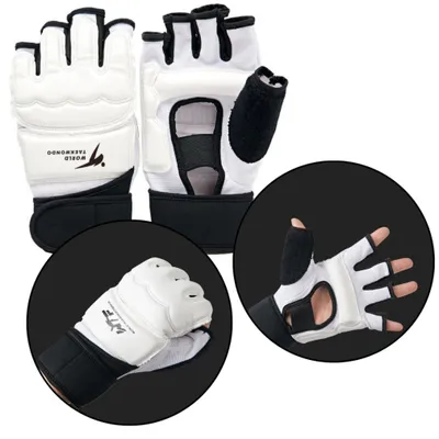 Immagine prodotto di Guanti sportivi da taekwondo bianchi taglia Xs