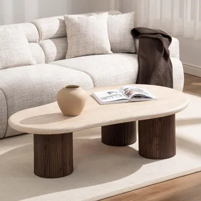 Produktbild von Milton & Oldbrook Couchtisch 130 cm Tornio Walnussoptik
