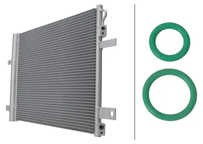 Imagen del producto de HELLA 8FC 366 222-741. Condensador de aire acondicionado, condensador de climatización para OPEL GRANDLAND X (A18) + secador
